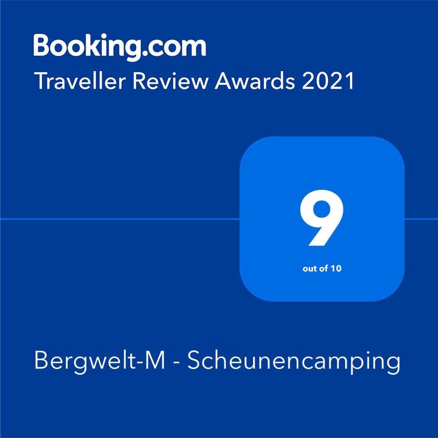Schröcken Bergwelt-M - Scheunencamping מראה חיצוני תמונה